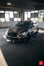 Infiniti Q50S on Vossen Wheels (HF-2) 2018 года
